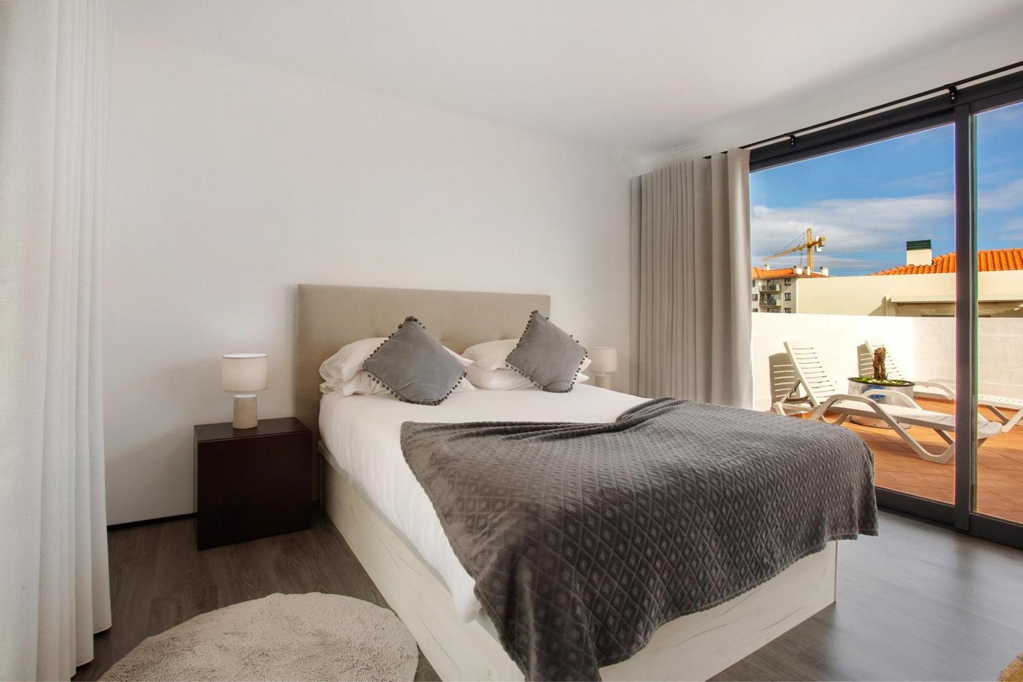Apartamento Lolita Com Terraco Canico  Luaran gambar